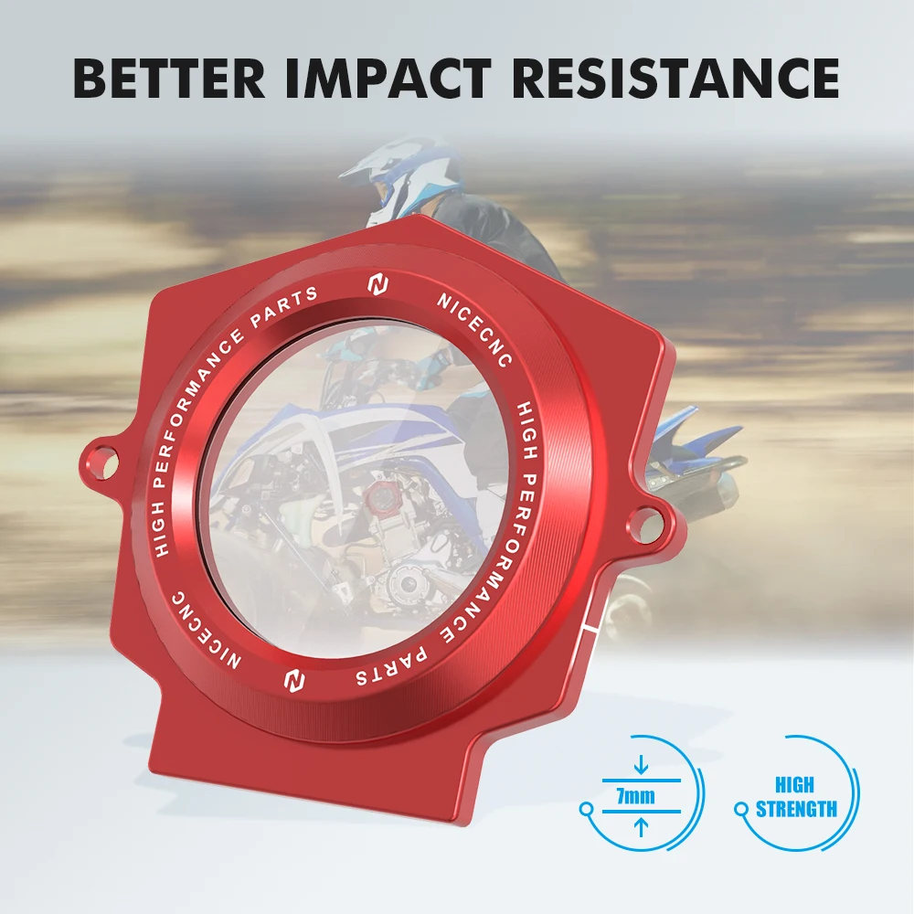 NICECNC ل رابتور 700 الألومنيوم غطاء كامة لياماها رابتور 700R 700 2006-2024 1S3-11185-00-00 1S3-11185-10-00 ATV اكسسوارات #4