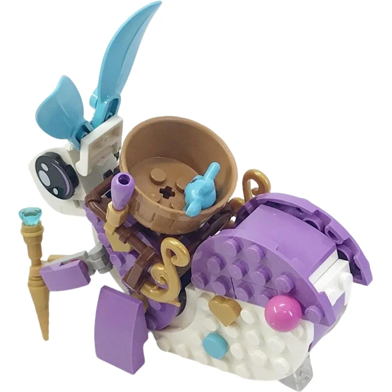 141 peças MOC Dreamzzz Izzie S Esquilo de Orelhas Longas, Blocos de Montar, Brinquedo Educativo de Arquitetura, Ideia de Presente de Natal