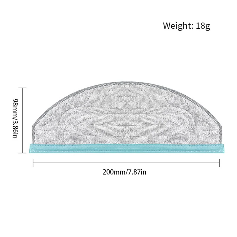 SANQ 1 مجموعة فرشاة دوارة فرشاة جانبية خرقة تصفية كيس لجميع الغبار ل Ecovacs Yeedi CC مكانس كهربائية للكنس استبدال أجزاء المواد الاستهلاكية