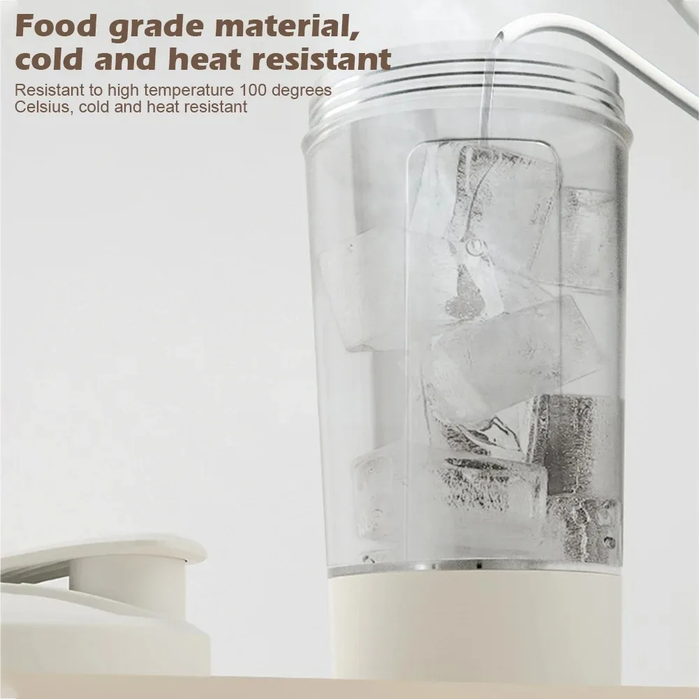 USB Electric Protein Shaker Bottle Portable Rechargeable Blender Cup Multipurpose 450ml Mixing Cups For Fitness Workout