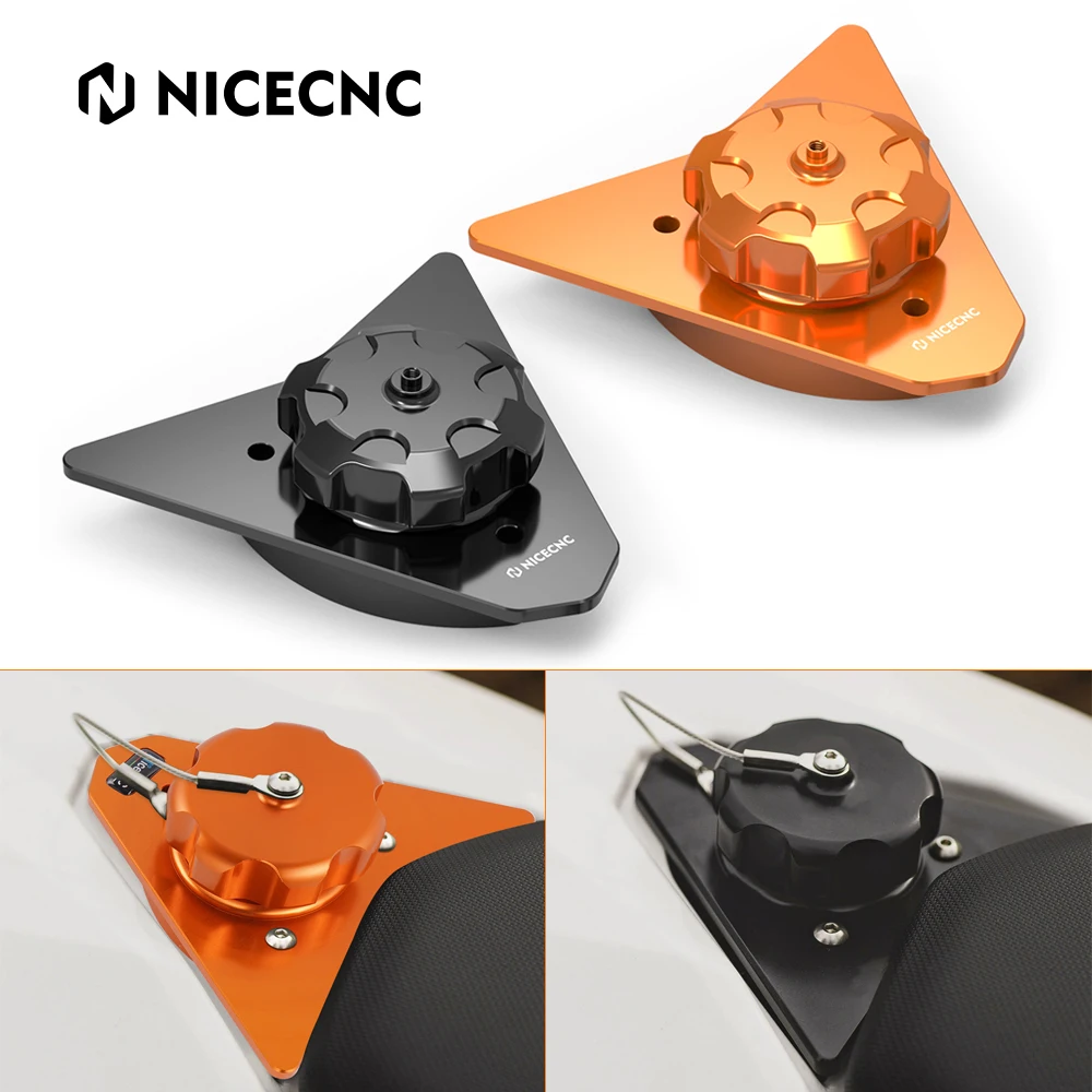 NICECNC Gas Oil Fuel Tank Cap Cover Fuel Filler Neck For KTM 690 SMC R 690 SMCR 690 Enduro R 690 Enduro 2008-2018 2017 2016 2015