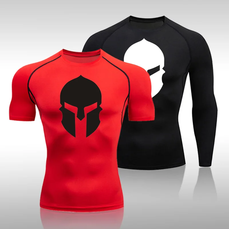 

Compression Men T-shirts Workout Sports Running T-shirt Short Sleeve Quick Dry Tshirt Fitness Exercise Gym Clothing Trousers