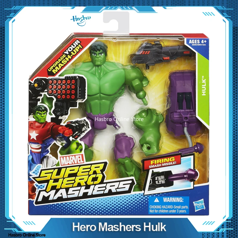 

Hasbro Marvel Super Hero Mashers Hulk Figure 6 Inches A6836000