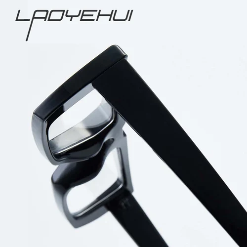 Imagen 2 del producto Gafas de lectura con montura Retro para hombres y mujeres, gafas antirayos azules para ordenador, gafas graduadas cuadradas más gruesas a la moda Unisex