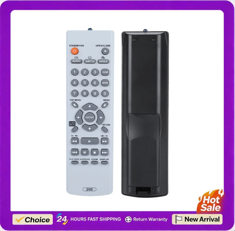 Universal Replacement DVD Remote Control Programmable Long Range High Durability for Pioneer DVD Player Home Theater System