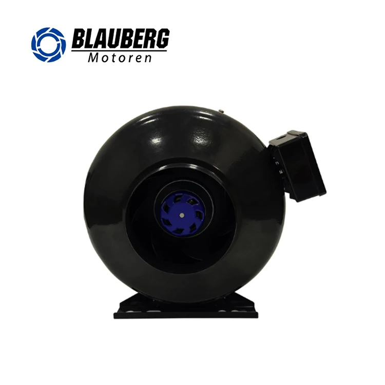 High-Performance 160mm EC Duct Fan with 220V 85W AC IP55 Protection Durable Plastic Impeller for HVAC Applications