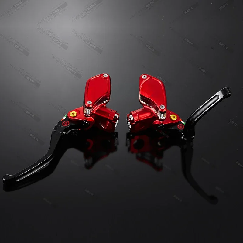 

Electric motorcycle modification front and rear brake upper pump 11 #side push handle foldable hydraulic