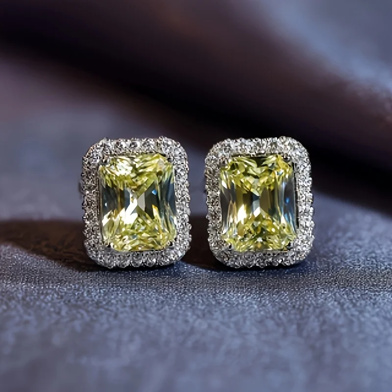 SGARIT 925 أقراط مجوهرات الأزياء الفضية الطبيعية السماء الزرقاء توباز أقراط وأقراط مجوهرات هدية نسائية