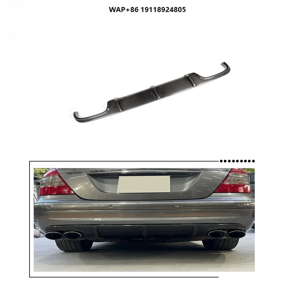 

Carbon Rear Diffuser for W211 E55 AMG Diffuser Rear Apron Spoiler 03-06