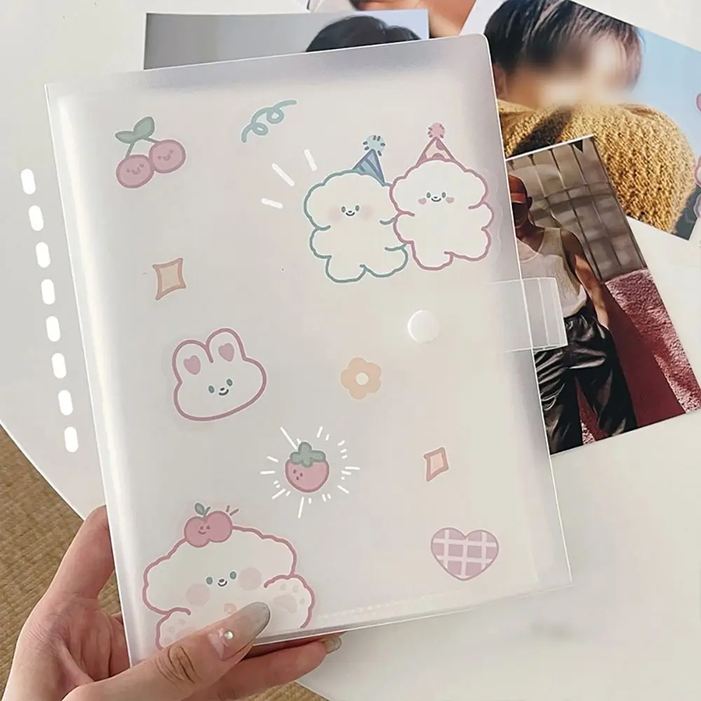 New PVC Collect Book Photo Album 80/160 Slots Transparent Picture Card Holder 3/4/5/6 Inch PVC Photocard Holder Idol Star