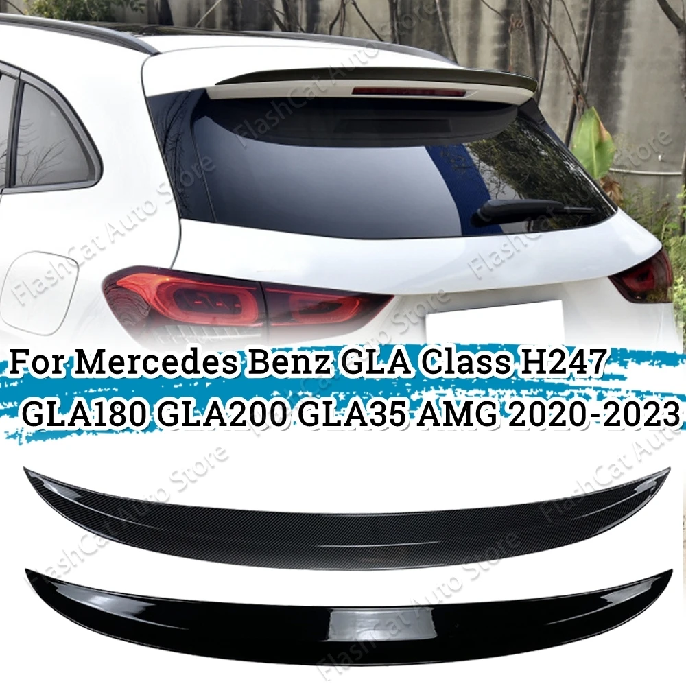 

H247 Car Rear Trunk Spoiler For Mercedes Benz GLA Class GLA180 200 GLA35 AMG 2020 2021 2022 2023 Rear Roof Spoiler Wing Tuning