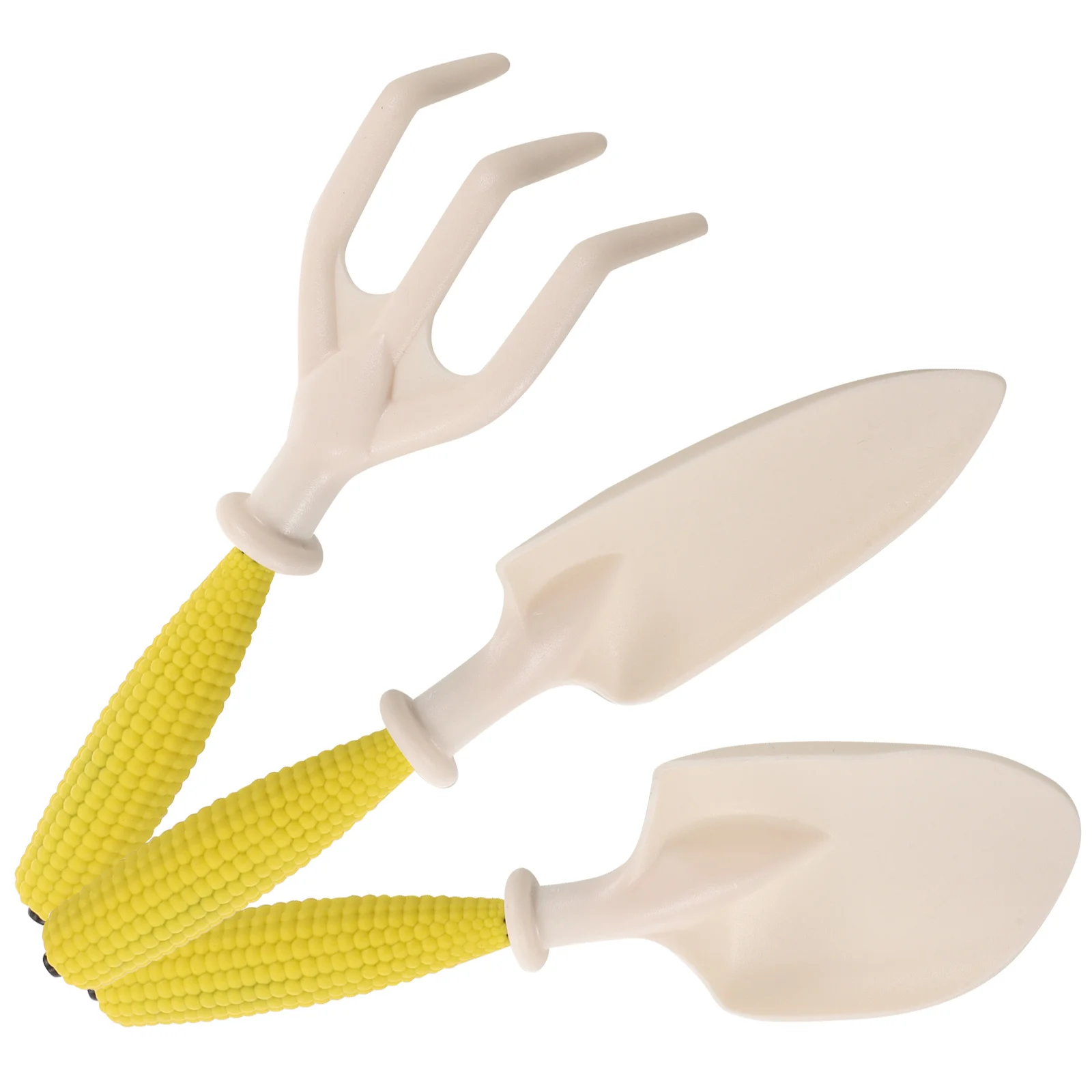 1 مجموعة من أشعل النار مجرفة الحديقة للحفر زرع التربة تخفيف أدوات مجرفة يدوية بلاستيكية متينة لزراعة البستنة #2