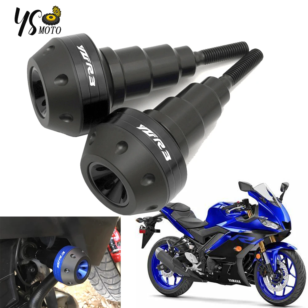 2023 Top selling Motorcycle Frame Crash Pad Engine Stator Sliders Protector For YAMAHA YZF-R3 YZFR3 YZF R3 YZF CNC Accessories