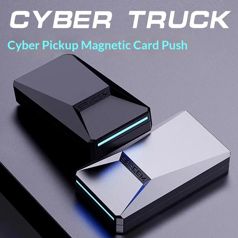 

CYBER TRUCK Magnetic Push Cards - Set of High-Quality Gaming Magnets