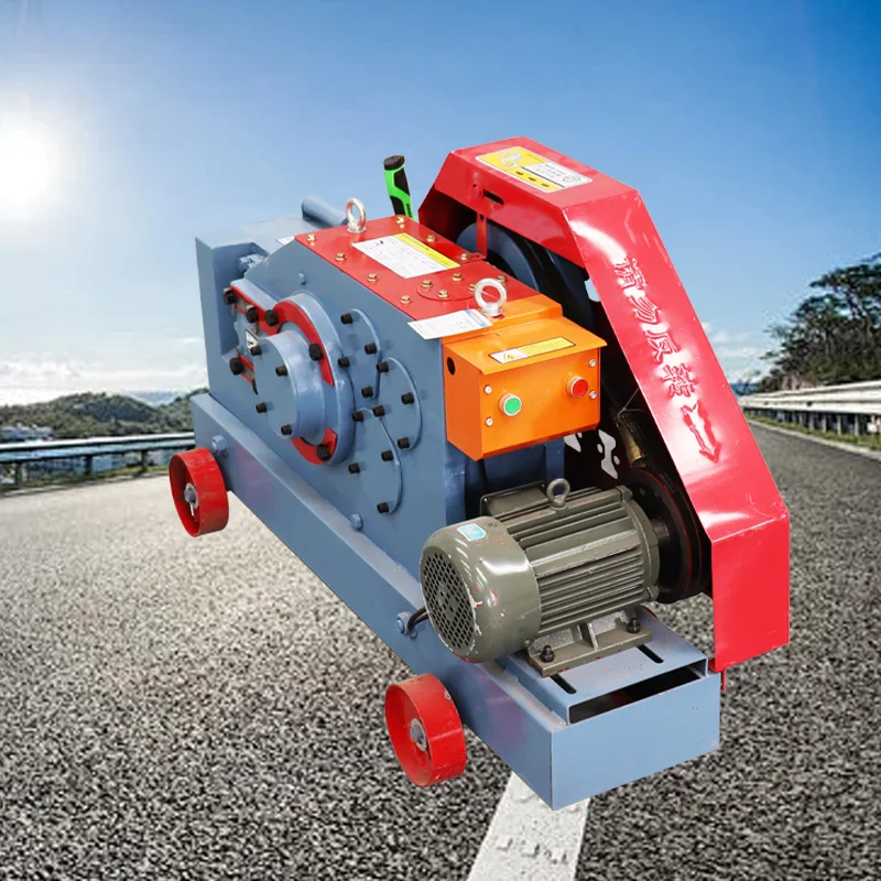 Automatic Rebar Cutting and Straightening Machine with Dual Function for Reinforcement Work