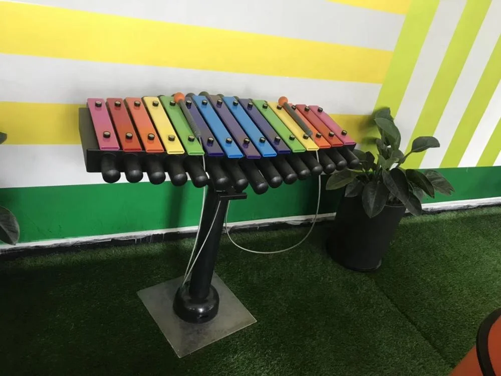 Hooqu 高品質屋外アルミ楽器遊具屋外遊び場音楽機器レインボー木琴