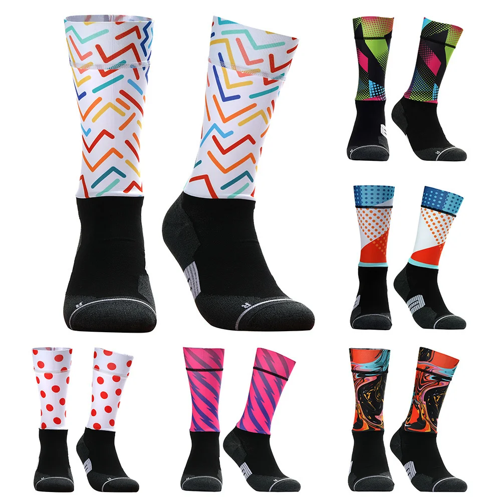 

socks Women 2024 Socks Men Sports Bike Socks Basketball Cycling Socks Racing Socks Street Fashion Roller Skating Hip-hop Socks