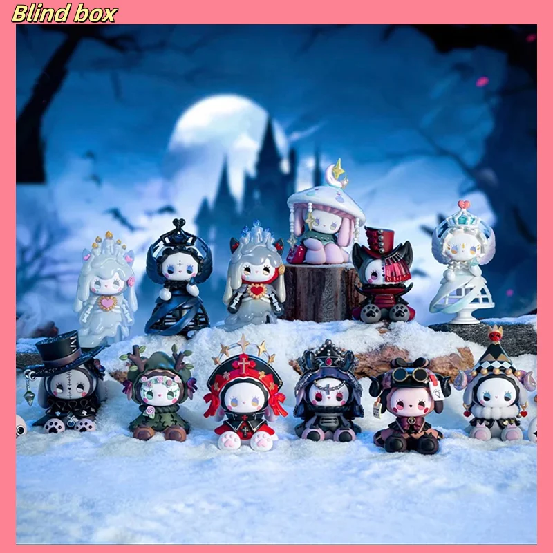 Authentic Secret Realm Forest Blizzard Mountain Villa Series Blind Box Creative Design Doll Trendy Play Handmade Ornament Gift