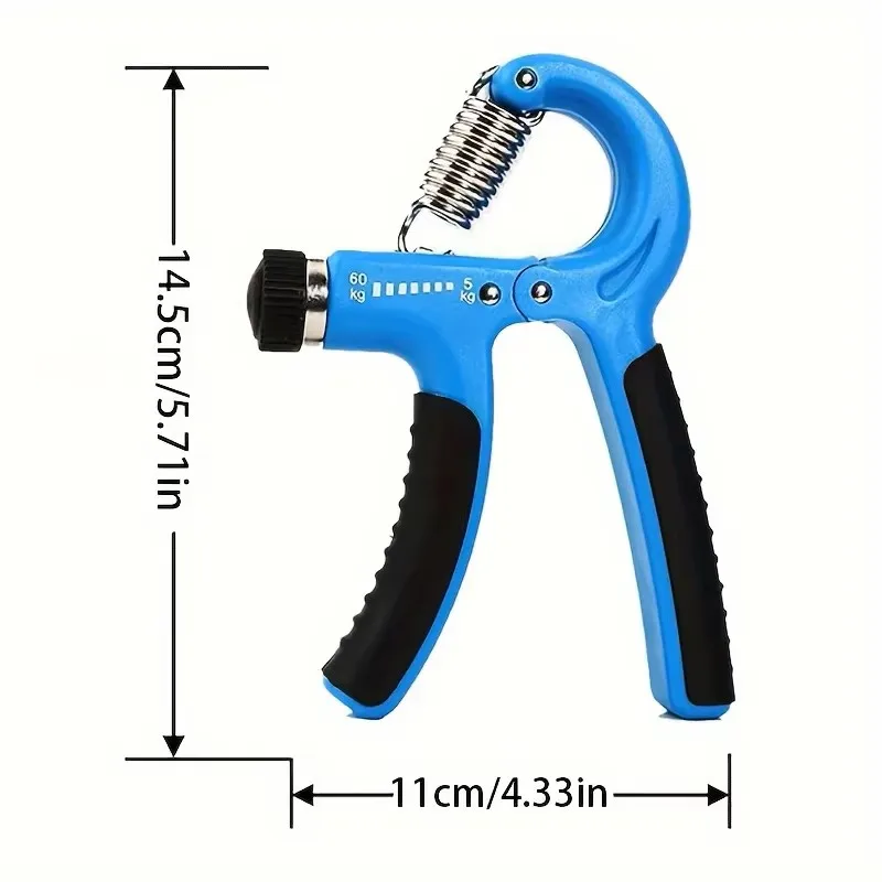 Hand Grip Strengthener Adjustable Resistance Men and Women Finger Massager Expander Workout Strength Muscle Wrist Gym Equipment image 2