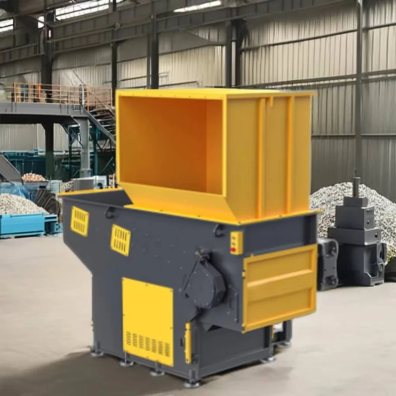 The Heavy-Duty Single-Axis Crusher Is Designed For The Recycling Of Hard Plastic Block Materials, Ensuring High Output