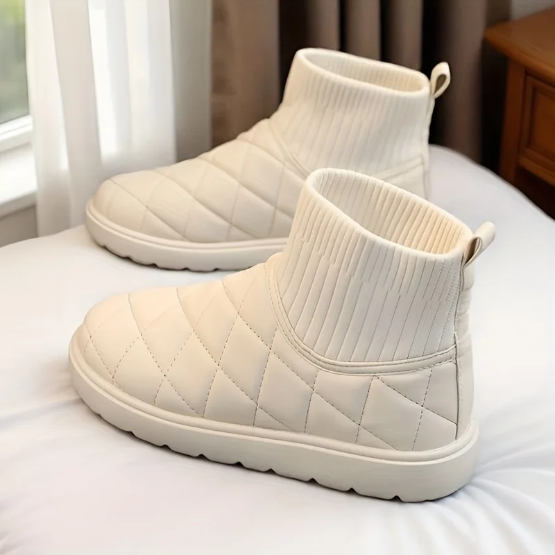 Stivali da neve da esterno per la casa delle nuove donne invernali stivali corti sportivi da corsa scarpe casual versatili