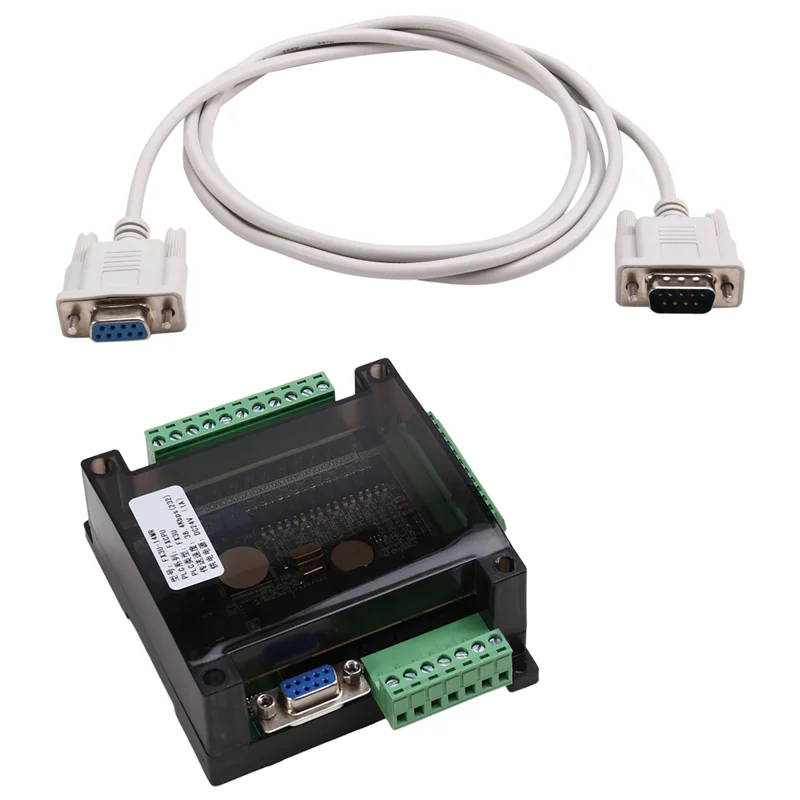 A99E-FX3U 14MR 6AD 2DA RS485 8 entradas 6 salidas de relé 6 entradas analógicas 2 salidas analógicas (0-10 V) Placa controladora PLC