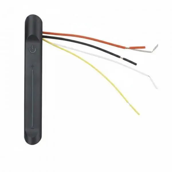 Touch and Slide LED Dimmer Switch Thin Format Wired Light Switch for Relaxing Working and Reading Spaces