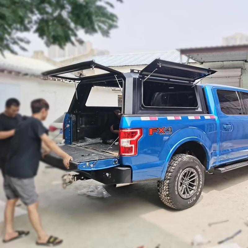 

4x4 Waterproof Outdoor Aluminum Pickup Truck Canopy FOR FORD F150 RAPTOR BED Cover Offroad Car