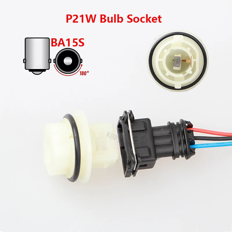 

1x для Nissan Cabstar E Volvo S80, указатель поворота BA15S P21W, держатель лампы, разъем, адаптер, аксессуары