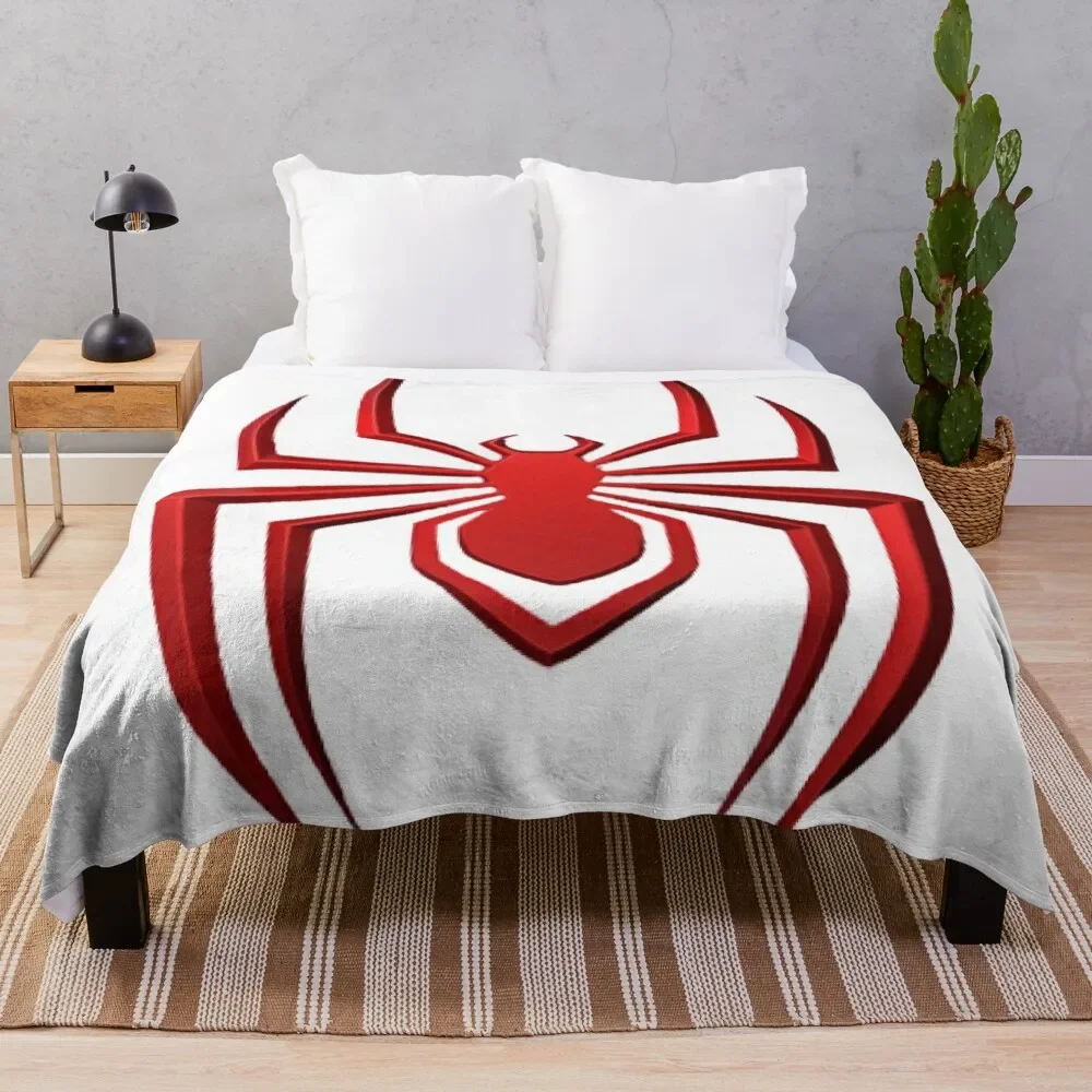 

Spider print Throw Blanket Soft Plush Plaid Cute Blankets