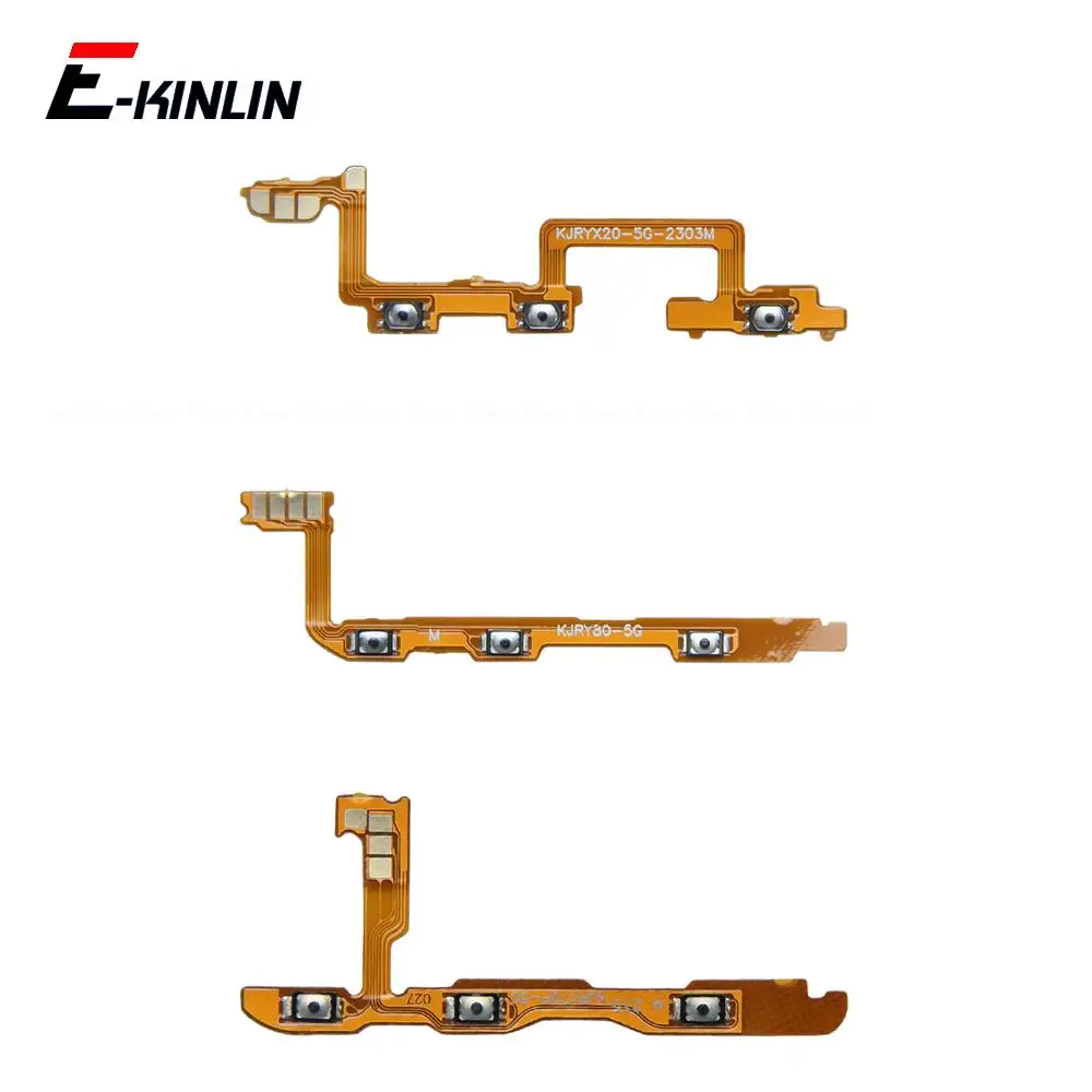 Volume Button Power Switch On Off Key Ribbon Flex Cable For HuaWei Honor 50 60 70 80 GT Flat Pro Plus Lite SE 5G Repair Parts