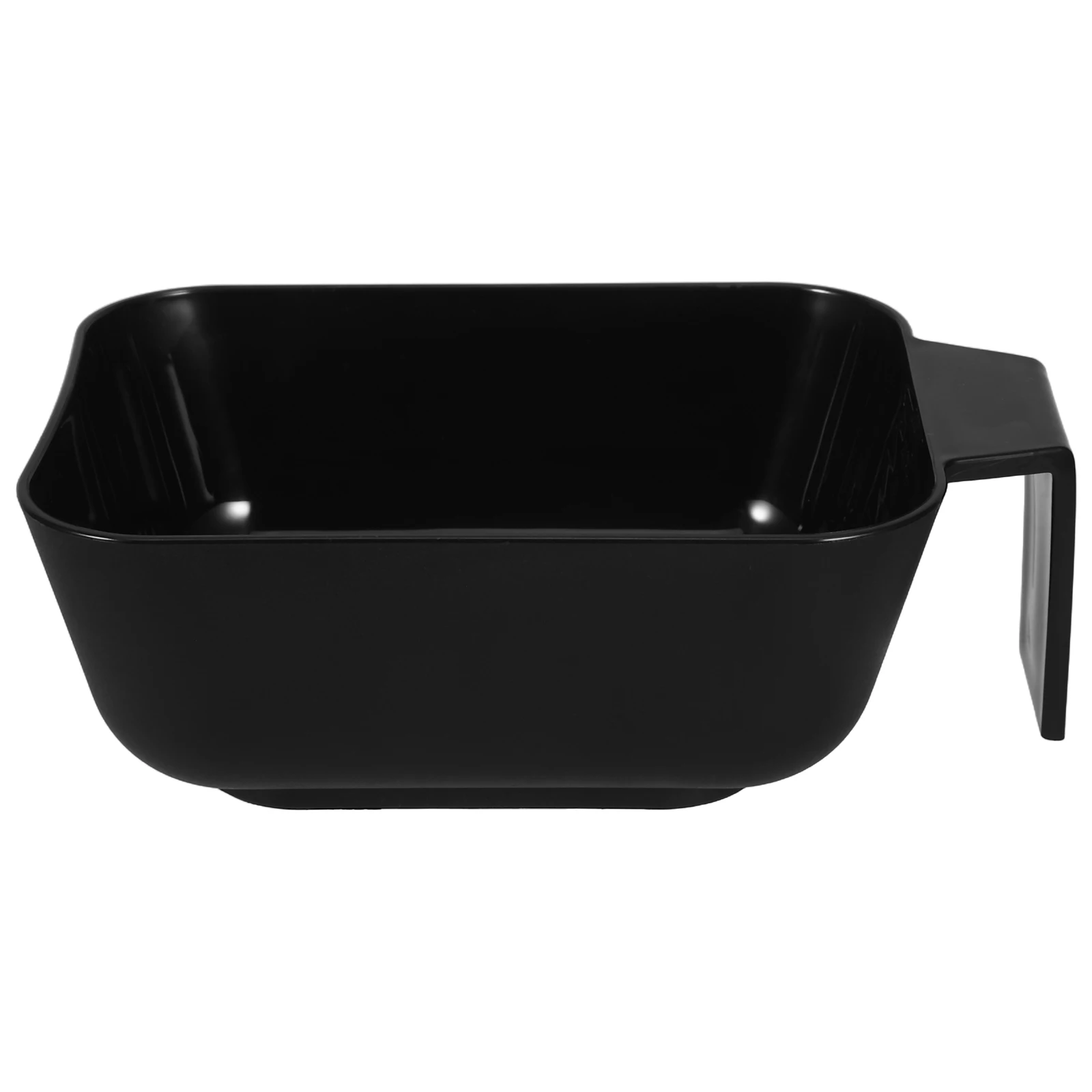 وعاء صبغ الشعر البلاستيكي باللون الأسود سهل التثبيت أداة خلط التلوين للاستخدام المنزلي في الصالون وعاء صبغ الشعر الاحترافي القابل للغسل وإعادة الاستخدام #1