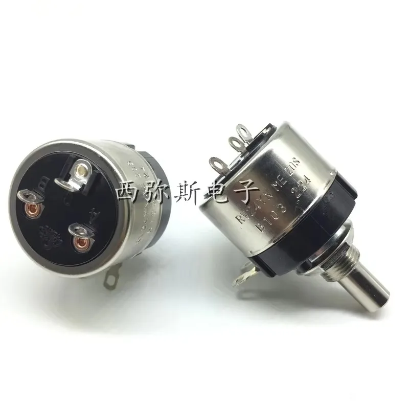 1pcs  RV24YNME20S B502 B103  Single loop carbon film potentiometer  With rotary switch