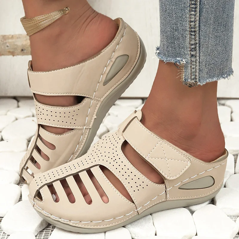 Summer Sandals Shoes Women Platform Women Shoe Shoes Woman Wedge Walking Shoes Breathable Footwear Female Woman Slippers