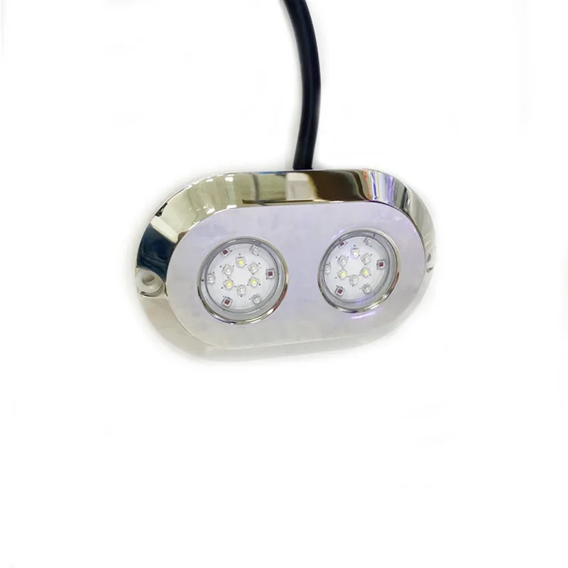 Marine RGBW Led Under Water Lights LED Boat Lights IP68 For Boat Yacht Dock Pool Transom