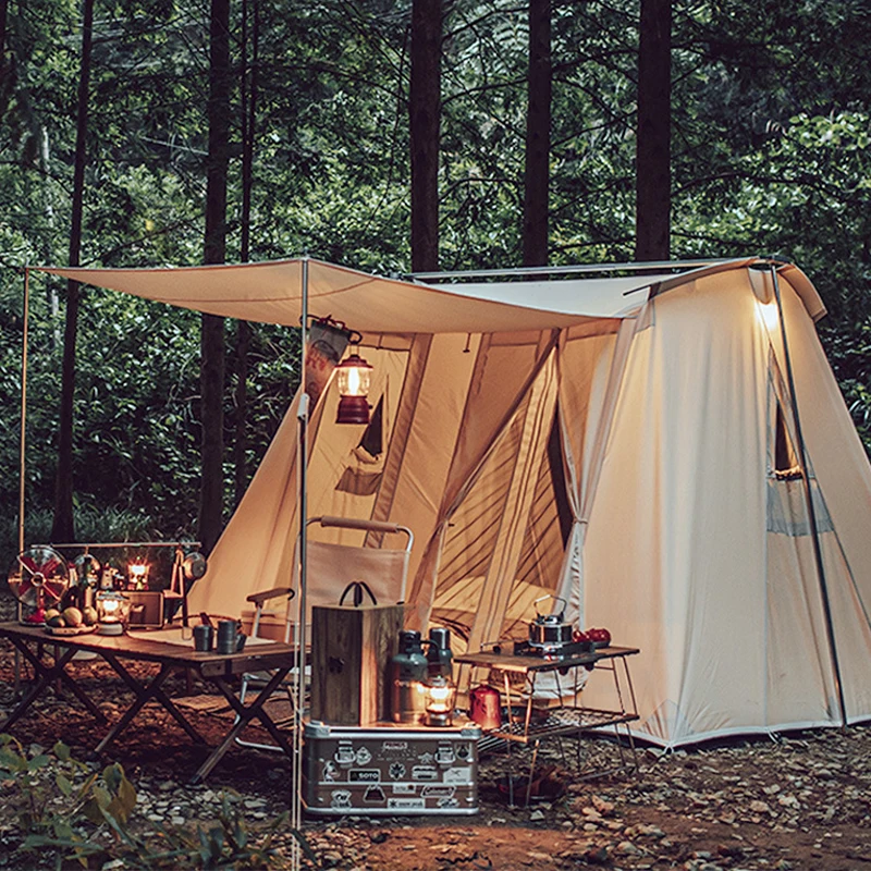 

Professional Outdoor Camping Tent Exquisite Portable Folding Beach Tent With Spring For Convenient Use