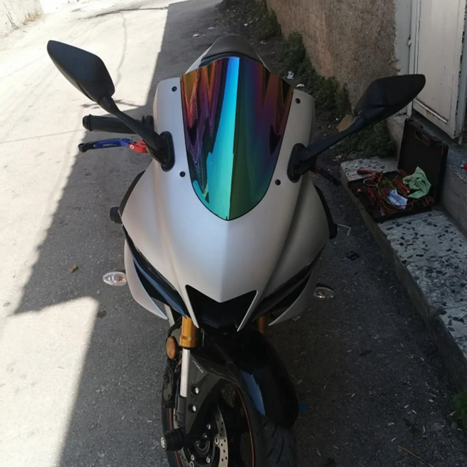 Motorcycle Windshield Windscreen Protectors 3,Glossy Surface