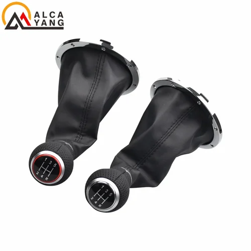 Imagen 2 del producto Accesorios para VW Gol Pointer Saveiro Parati 2004-2010 bota de palanca de cambios de coche de 5 velocidades