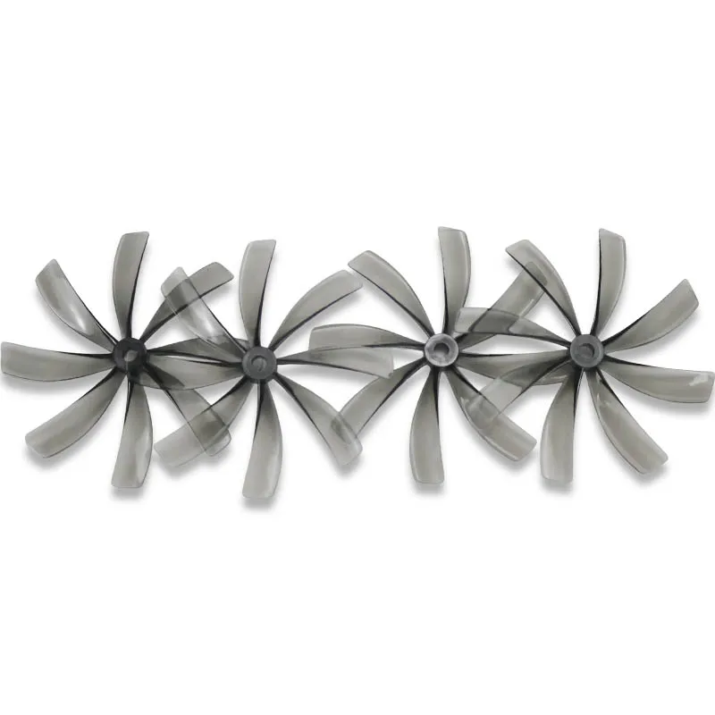 2/4Pairs 89MMX8 89mm 3.5inch Propeller 8-Blade Prop 5mm Shaft CineWhoop ProTek35 For RC FPV Racing Drone Quadcopter Duct CW/CCW view 3