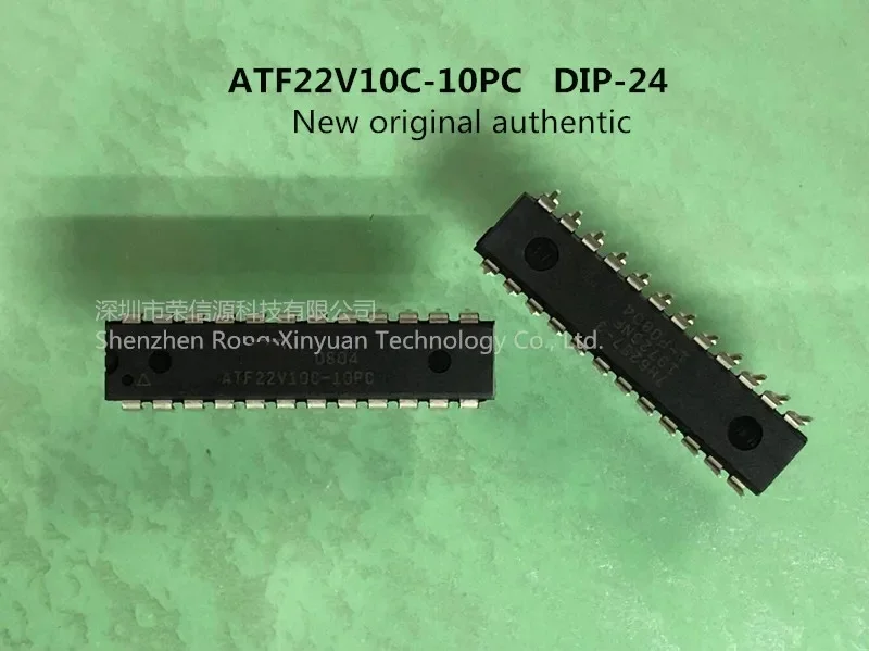 5Pcs ATF22V10C-10PC ATF22V10C programming logic DIP24 inline new original import