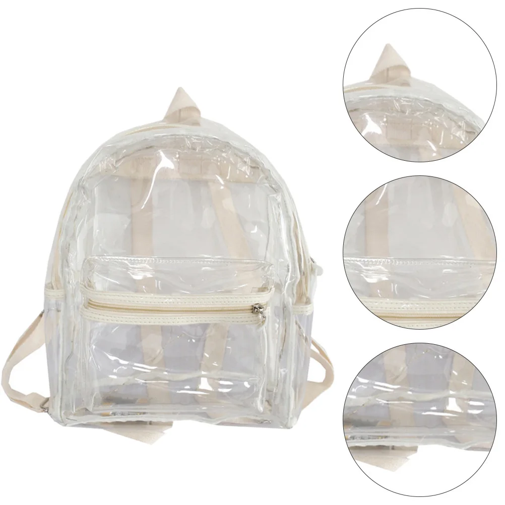 

Clear Jelly Backpack Transparent Lightweight Tear-Resistant High-Quality Material Long-Lasting Reliable Strength Comfortable