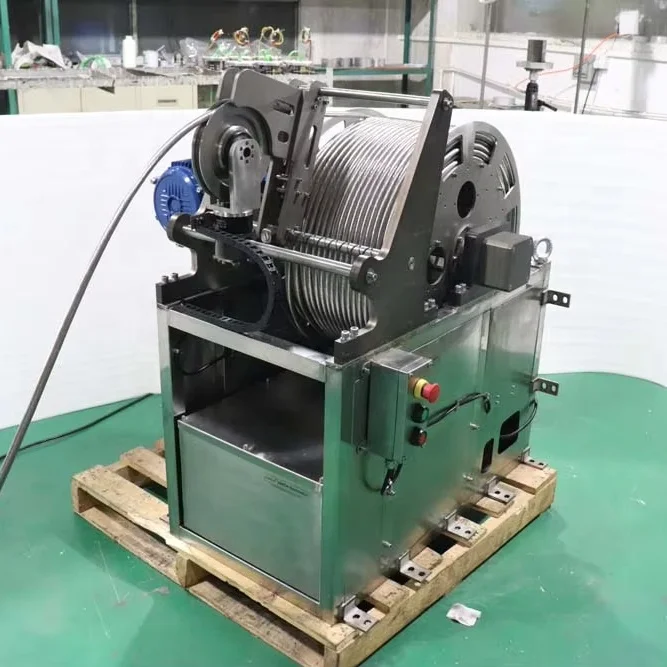 Heavy Waterproof Automatic Marine Electric Anchor Windlass Mooring Winch Umbilical Spooler Winch For Boats