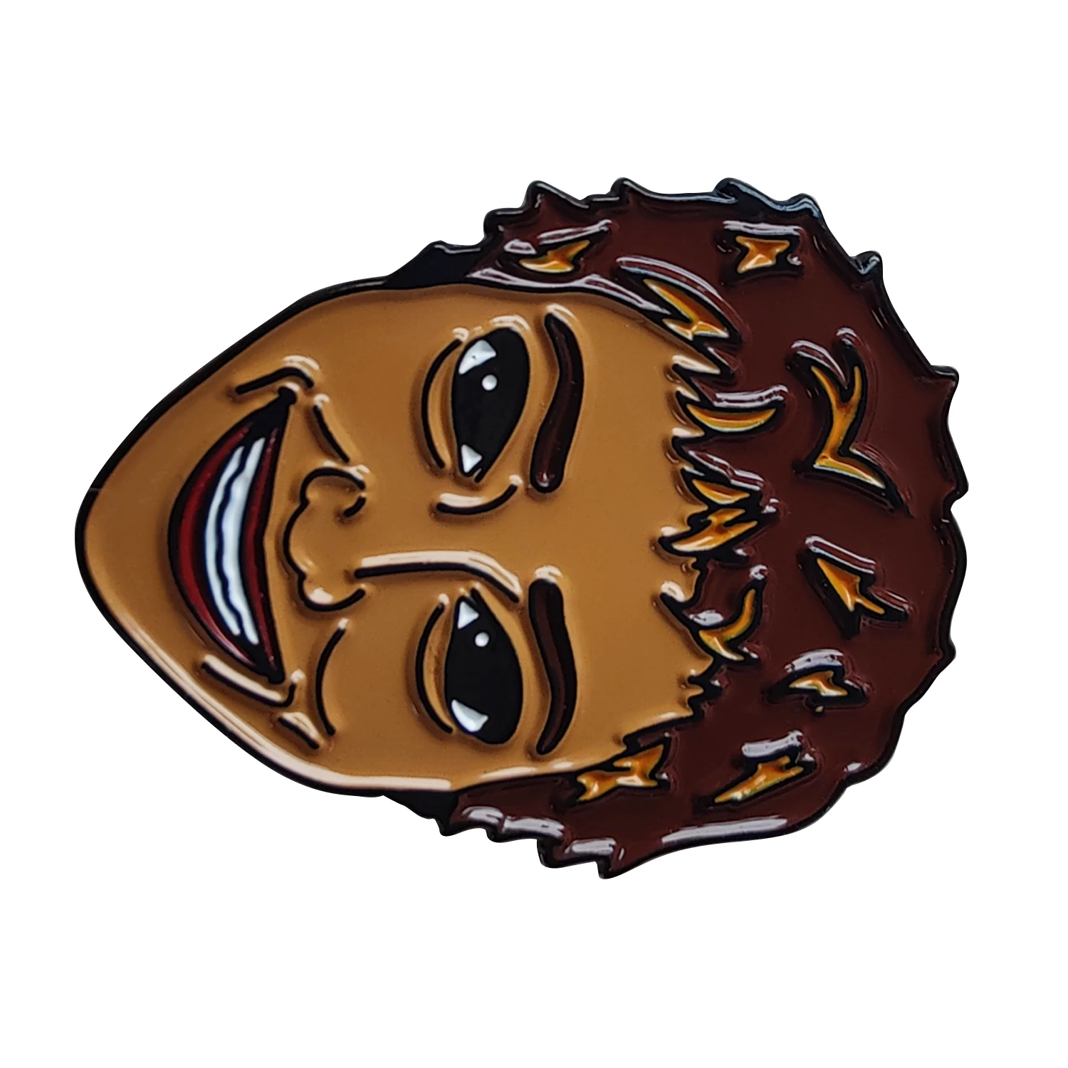 Поговорить меня Софи улыбка эмалированная булавка брошь на лацкане металлический значок ювелирный аксессуар