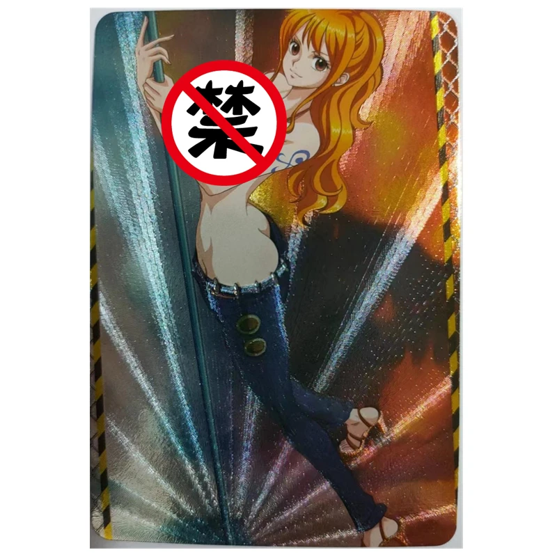 

1 шт./компл., сделай сам, скрытая аниме-карта, серия ONE PIECE, Nami ACG, сексуальная телесная карта, игрушка в подарок, игра, домашние аниме-коллекционные карты с комиксами