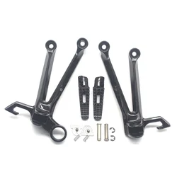 For SUZUKI GSXR1000 2005-2006 GSXR 1000 05-06 Motorcycle Parts Rear Passengers Foot Pegs Footrest With Brackets