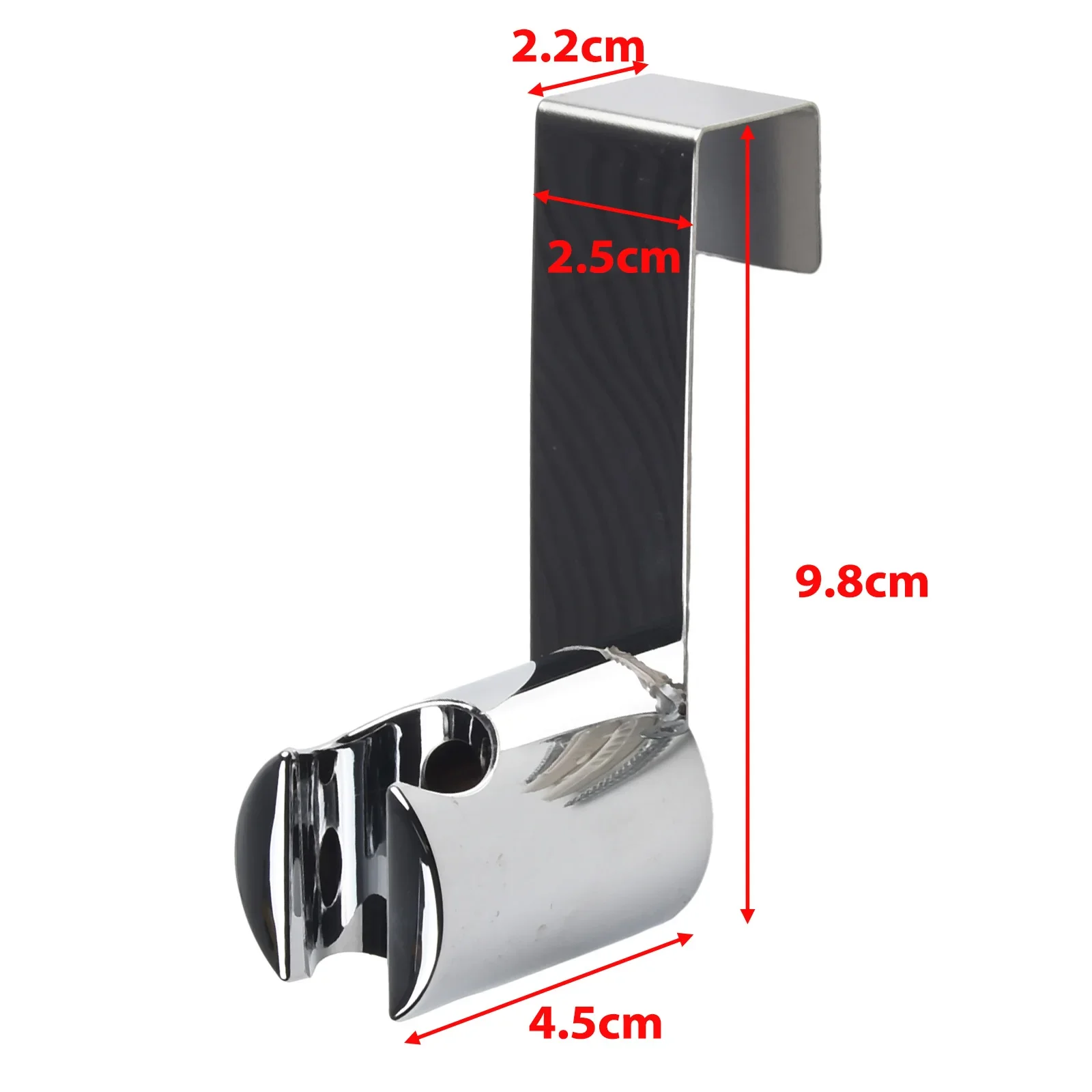 Stainless-Steel Holder Hook Hanger Bidet Sprayer Holder Toilet Bathroom Attachment Hanging Bracket For Hand Shower