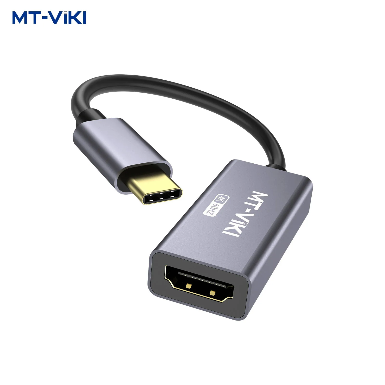 MT-VIKI TYPE-C To HDMI-compatible Converter 4K HD Cable TYPE-C to HDMI Adapter for Desktop Laptop to Monitor Projector