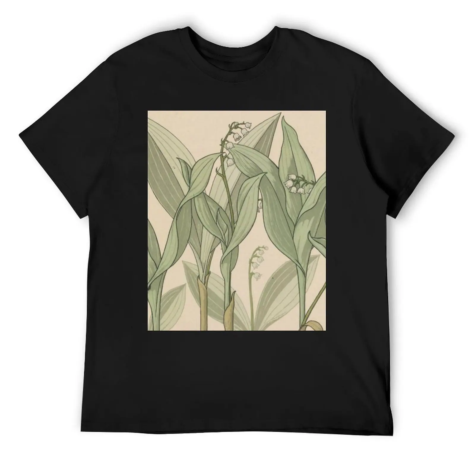 Lily Of The Valley T-Shirt tops custom t shirt blue archive shirts graphic tees mens graphic t-shirts pack