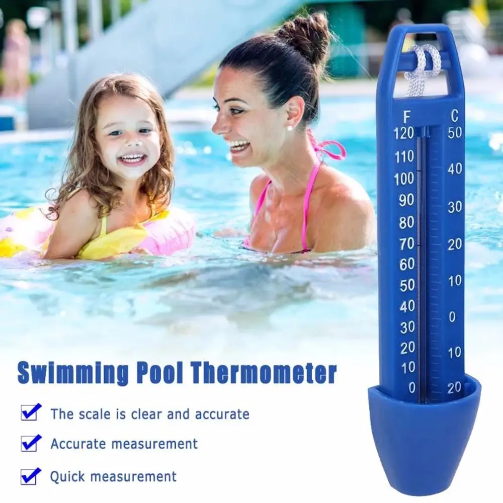 

Waterproof Hot Tub Spa Easy Read Floating Pool Thermometer Water Floating Thermometer