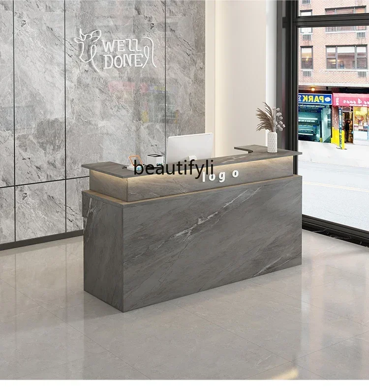 54Cashier, front desk, light luxury high-end clothing store, convenience store, beauty salon store, small reception deskSSS